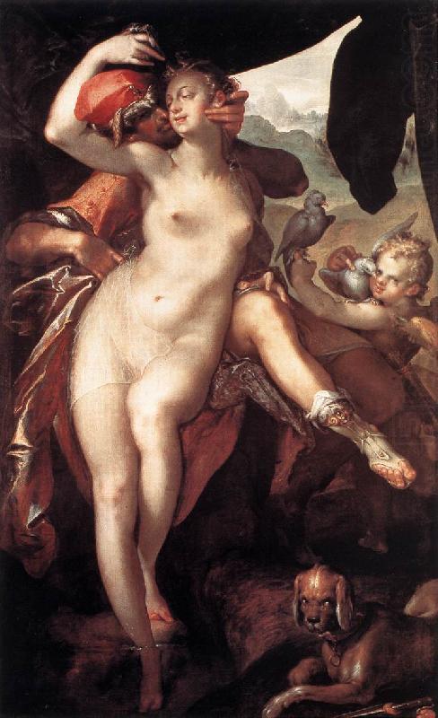 SPRANGER, Bartholomaeus Venus and Adonis f china oil painting image